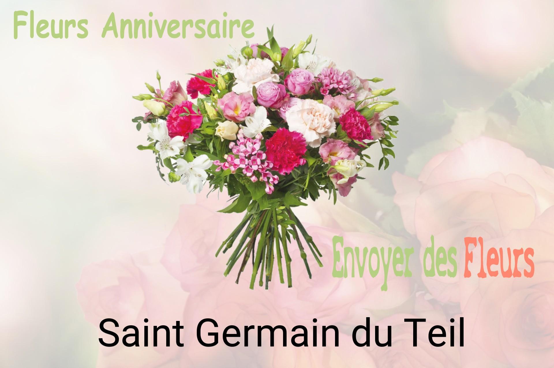 Bouquet de fleurs d’anniversaire livré à Saint-Germain-du-Teil