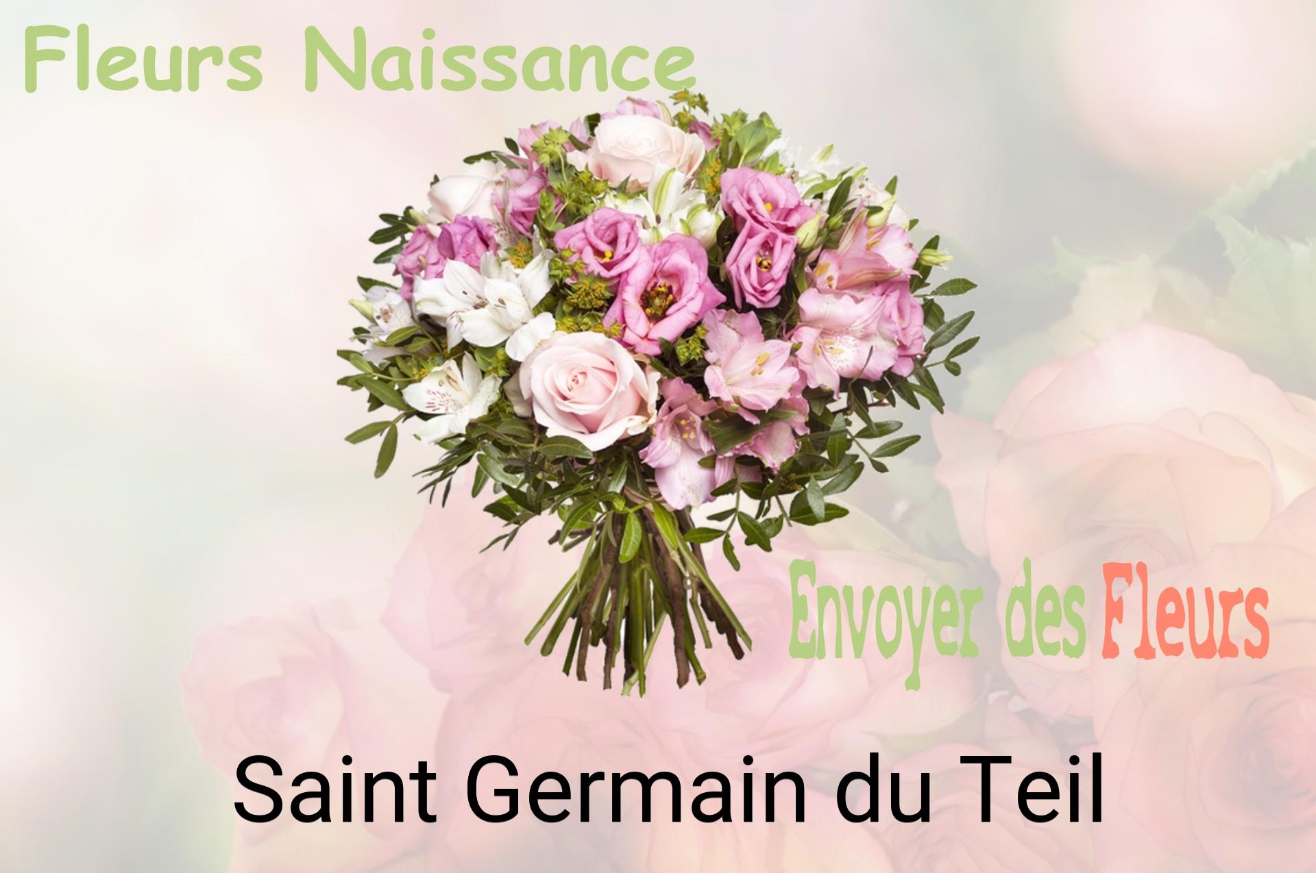 Bouquet de fleurs de naissance livré à Saint-Germain-du-Teil